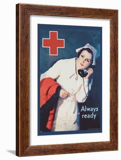 Always Ready-Lawrence Wilbur-Framed Art Print