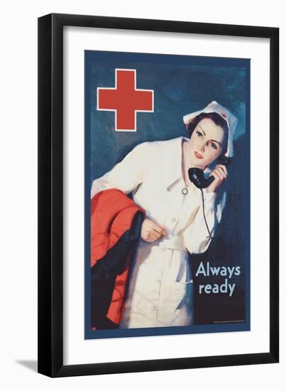 Always Ready-Lawrence Wilbur-Framed Art Print