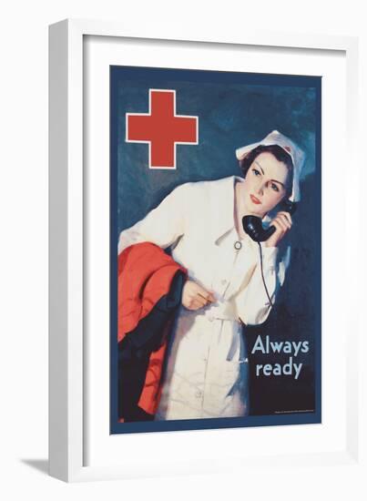 Always Ready-Lawrence Wilbur-Framed Art Print