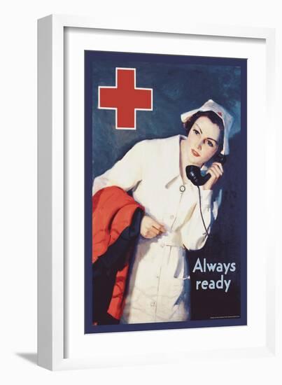 Always Ready-Lawrence Wilbur-Framed Art Print