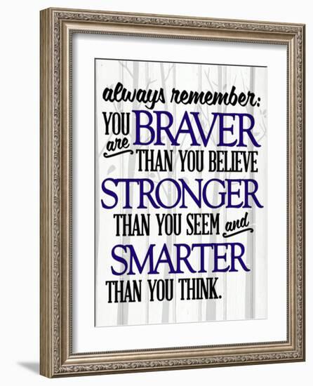 Always Remember-Kimberly Allen-Framed Art Print