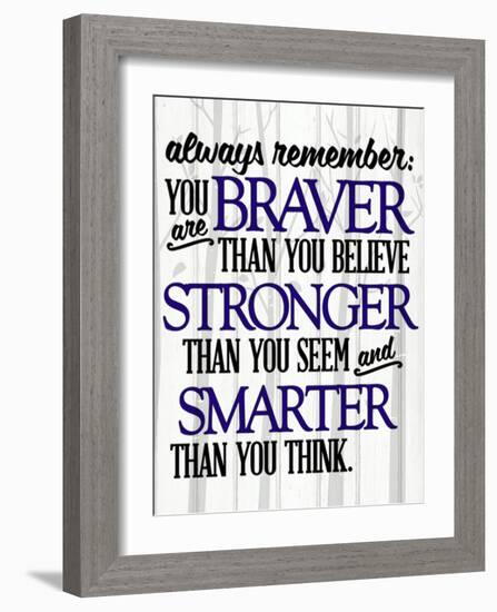 Always Remember-Kimberly Allen-Framed Art Print