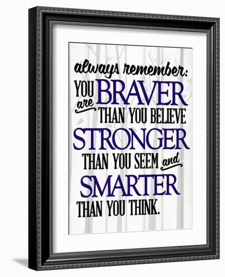 Always Remember-Kimberly Allen-Framed Art Print