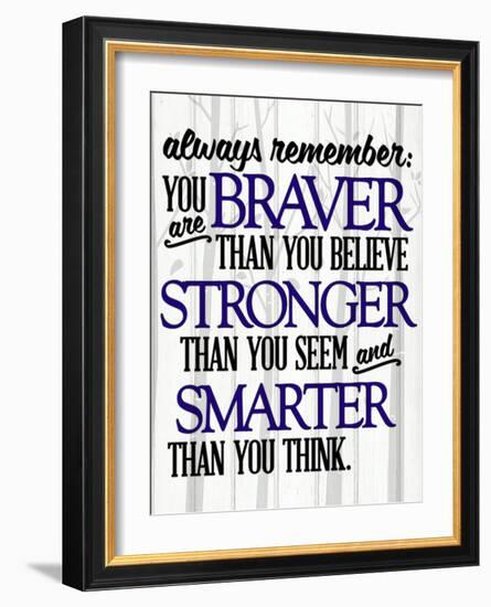 Always Remember-Kimberly Allen-Framed Art Print