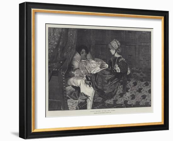 Always Welcome, Exhibited in the Grosvenor Gallery, 1887-Sir Lawrence Alma-Tadema-Framed Giclee Print