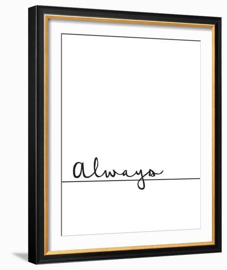 Always You-Clara Wells-Framed Giclee Print