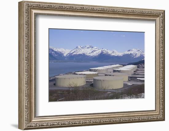 Alyeska Pipeline Terminal-DLILLC-Framed Photographic Print