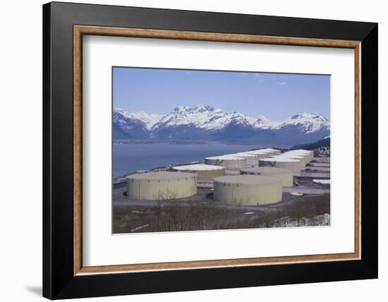 Alyeska Pipeline Terminal-DLILLC-Framed Photographic Print