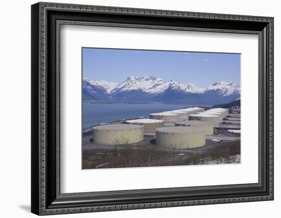 Alyeska Pipeline Terminal-DLILLC-Framed Photographic Print