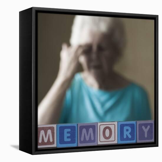 Alzheimer's Disease, Conceptual Image-Cristina-Framed Premier Image Canvas