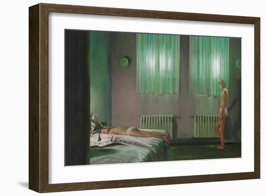 Am Ende der Ungeduld, 2006-Aris Kalaizis-Framed Giclee Print