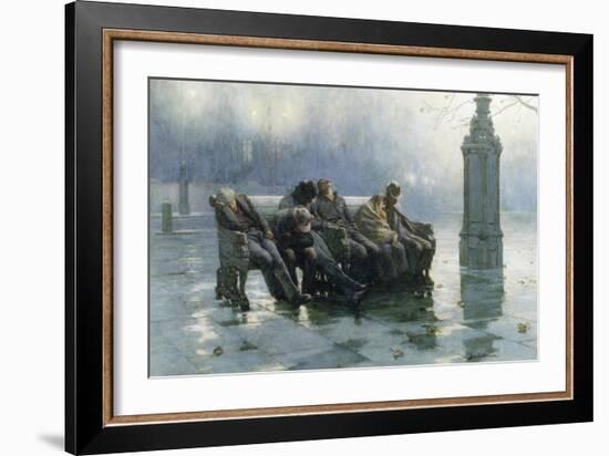 Am I My Brother's Keeper-John Charles Dollman-Framed Giclee Print