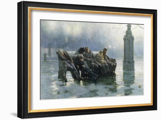 Am I My Brother's Keeper-John Charles Dollman-Framed Giclee Print