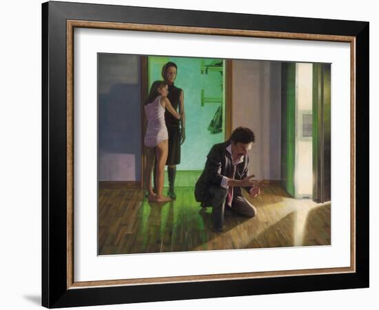 Am Morden danach, 2006-Aris Kalaizis-Framed Giclee Print