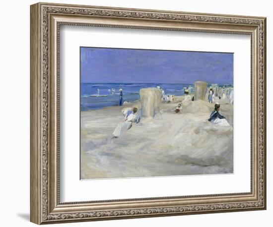 Am Strand Von Nordwijk, 1908-Max Liebermann-Framed Giclee Print
