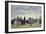 Am Strand Von Trouville, 1865-Eug?ne Boudin-Framed Giclee Print