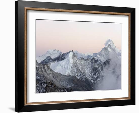 Ama Dablam, 6812M, Solu Khumbu Everest Region, Sagarmatha National Park, Himalayas, Nepal, Asia-Christian Kober-Framed Photographic Print