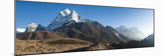 Ama Dablam and the Khumbu Valley, Himalayas, Nepal, Asia-Alex Treadway-Mounted Photographic Print