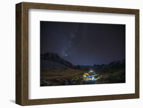 Ama Dablam Base Camp, Himalayas, Nepal, Asia-Alex Treadway-Framed Photographic Print