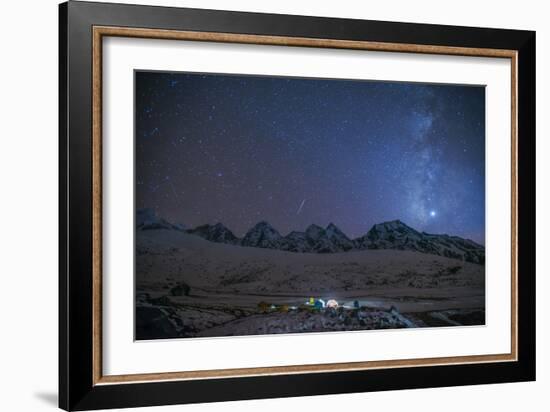 Ama Dablam Base Camp, Khumbu (Everest) Region, Nepal, Himalayas, Asia-Alex Treadway-Framed Photographic Print