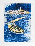 Sailboat in the Port of Cadaques-Amadeu Casals-Collectable Print