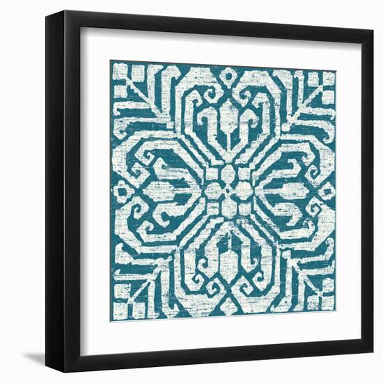 Amadora Blue - Tile VII-Wild Apple Portfolio-Framed Art Print