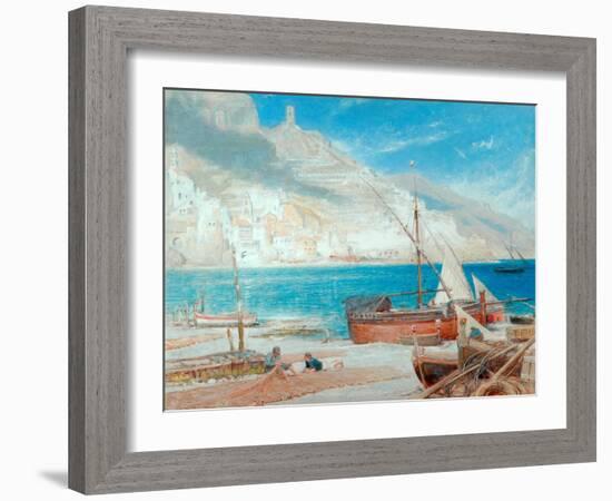 Amalfi, 1900-Albert Goodwin-Framed Giclee Print