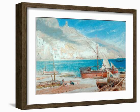 Amalfi, 1900-Albert Goodwin-Framed Giclee Print