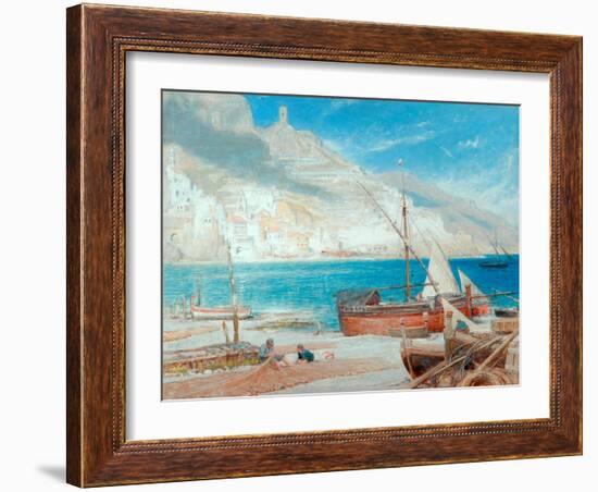 Amalfi, 1900-Albert Goodwin-Framed Giclee Print