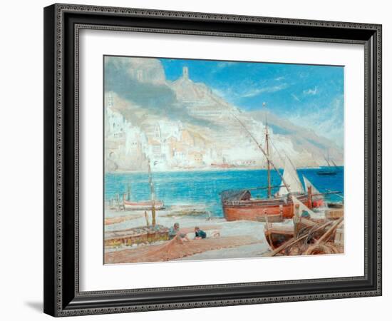 Amalfi, 1900-Albert Goodwin-Framed Giclee Print