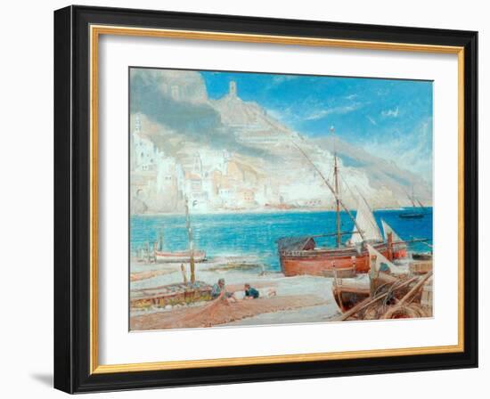 Amalfi, 1900-Albert Goodwin-Framed Giclee Print