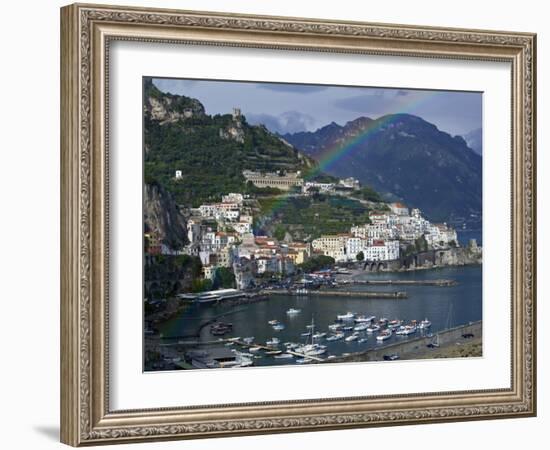 Amalfi, Amalfi Coast, Italy-Walter Bibikow-Framed Photographic Print