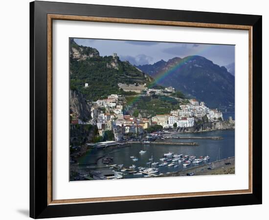 Amalfi, Amalfi Coast, Italy-Walter Bibikow-Framed Photographic Print