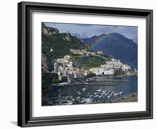 Amalfi, Amalfi Coast, Italy-Walter Bibikow-Framed Photographic Print