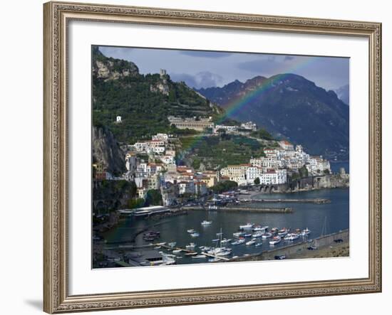 Amalfi, Amalfi Coast, Italy-Walter Bibikow-Framed Photographic Print