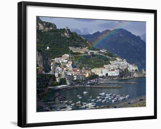 Amalfi, Amalfi Coast, Italy-Walter Bibikow-Framed Photographic Print