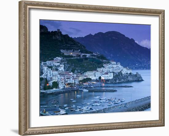 Amalfi, Amalfi Coast, Italy-Walter Bibikow-Framed Photographic Print