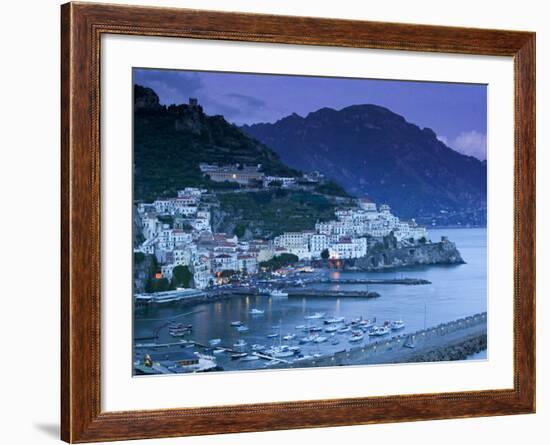 Amalfi, Amalfi Coast, Italy-Walter Bibikow-Framed Photographic Print