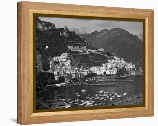 Amalfi, Amalfi Coast, Italy-Walter Bibikow-Framed Premier Image Canvas
