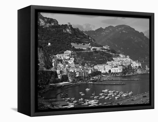 Amalfi, Amalfi Coast, Italy-Walter Bibikow-Framed Premier Image Canvas