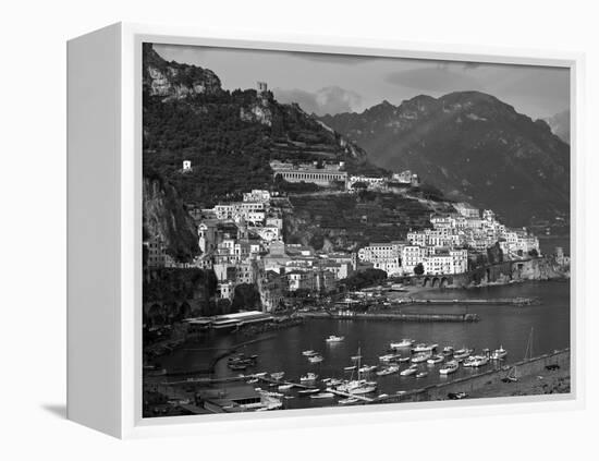 Amalfi, Amalfi Coast, Italy-Walter Bibikow-Framed Premier Image Canvas