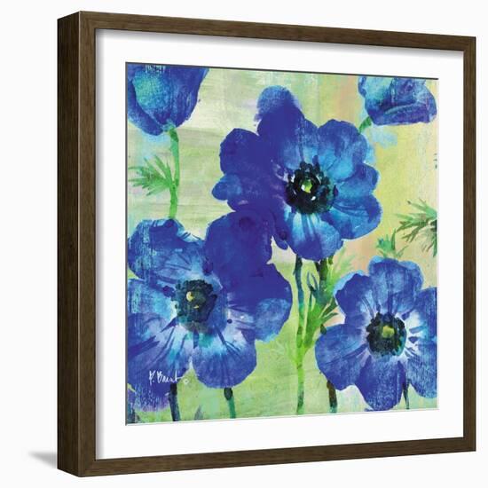 Amalfi Anemonies-Paul Brent-Framed Art Print