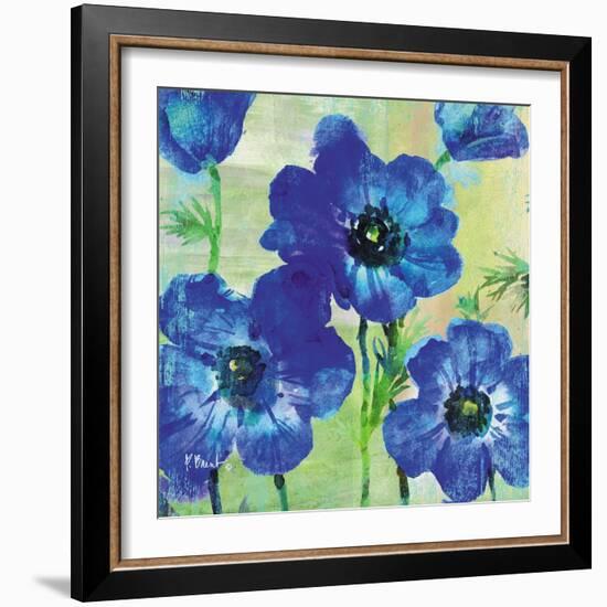 Amalfi Anemonies-Paul Brent-Framed Art Print