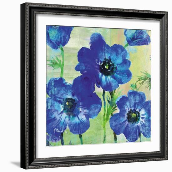 Amalfi Anemonies-Paul Brent-Framed Art Print