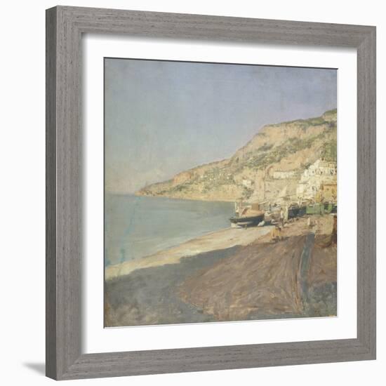 Amalfi Beach-Pietro Sorri-Framed Giclee Print