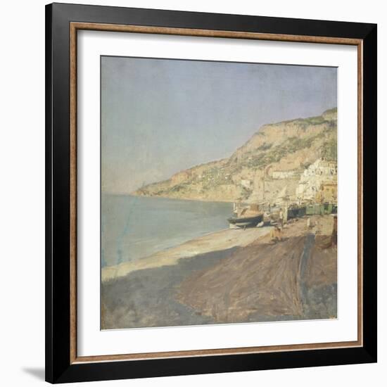 Amalfi Beach-Pietro Sorri-Framed Giclee Print