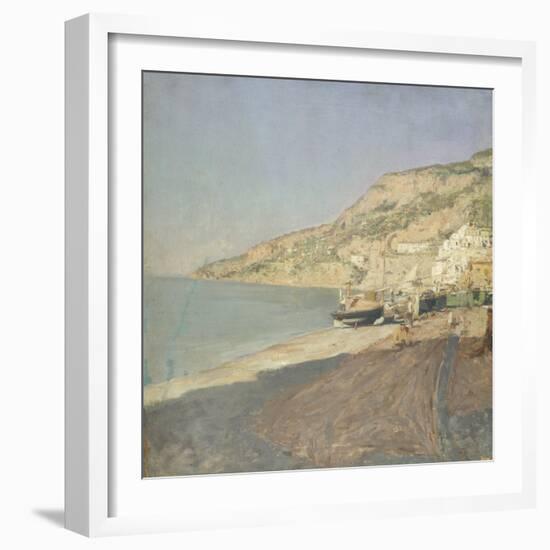 Amalfi Beach-Pietro Sorri-Framed Giclee Print