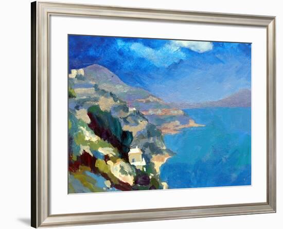Amalfi Coast, 2007-Clive Metcalfe-Framed Giclee Print