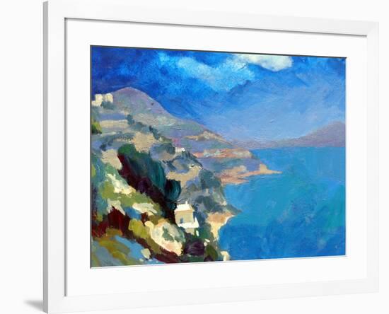 Amalfi Coast, 2007-Clive Metcalfe-Framed Giclee Print