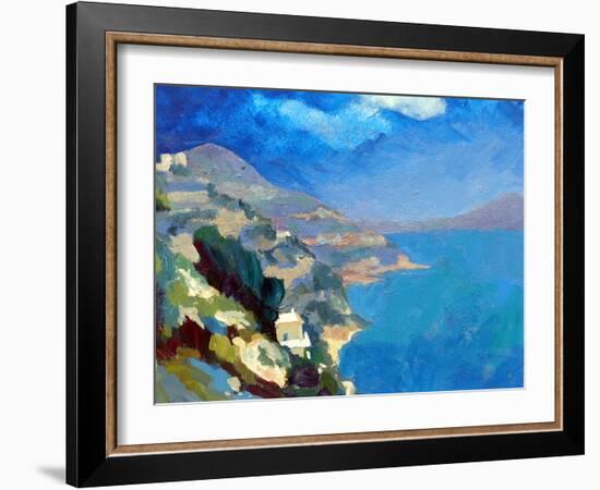 Amalfi Coast, 2007-Clive Metcalfe-Framed Giclee Print